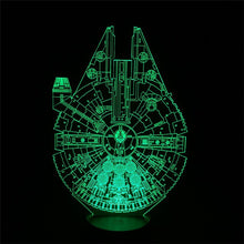 Load image into Gallery viewer, Star Wars 3D Night Light