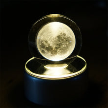 Load image into Gallery viewer, Rotating Crystal Ball Night Light