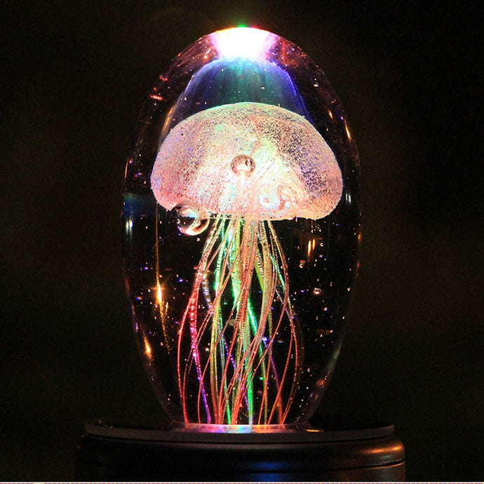 Jelly Fish Crystal Night Light