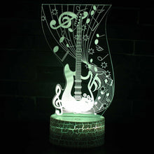 Load image into Gallery viewer, Guitar Night Light