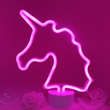 Load image into Gallery viewer, Pink unicorn Night Light