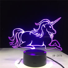 Load image into Gallery viewer, Unicorn Horse Night Light