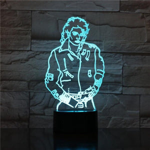 Michael Jackson Figure  Night Light